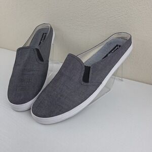 American Eagle Womans Size 8.5W Denim Blue Casual Slipon‎ Shoes Sneakers